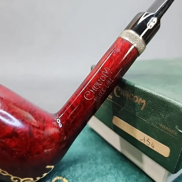 Chacom Silver Line 212 Smooth Lovat Estate Briar Pipe, Unsmoked - Image 3