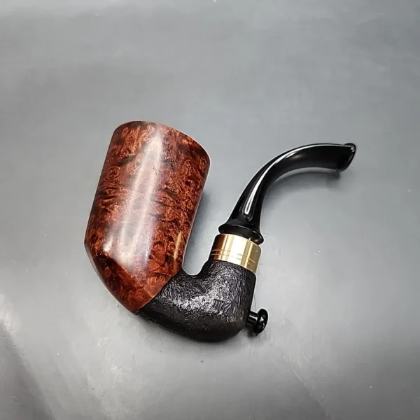 Moonlight Pipes Handmade Oom Paul Briar Pipe, New [SOLD OUT] - Image 3