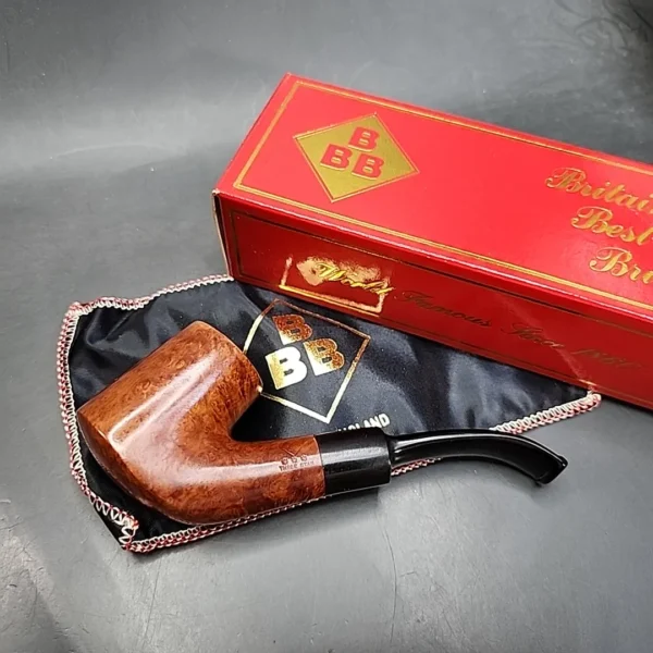 BBB Three Star Smooth Volcano Estate Briar Pipe Unsmoked - Image 3