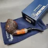 Vauen by Barontini 55 Rusticated Bent Dublin Estate Briar Pipe, Unsmoked, 9mm [SOLD OUT] - Image 3