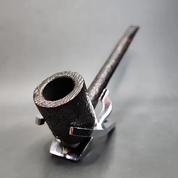 WO Larsen Sandblasted Canadian Estate Briar Pipe - Image 4