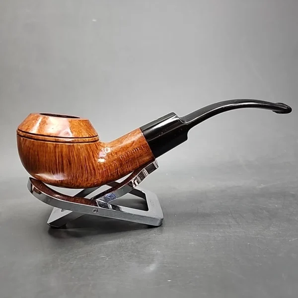 1980 Dunhill Root Briar 42083 Smooth Bent Rhodesian Estate Briar Pipe [SOLD OUT] - Image 4