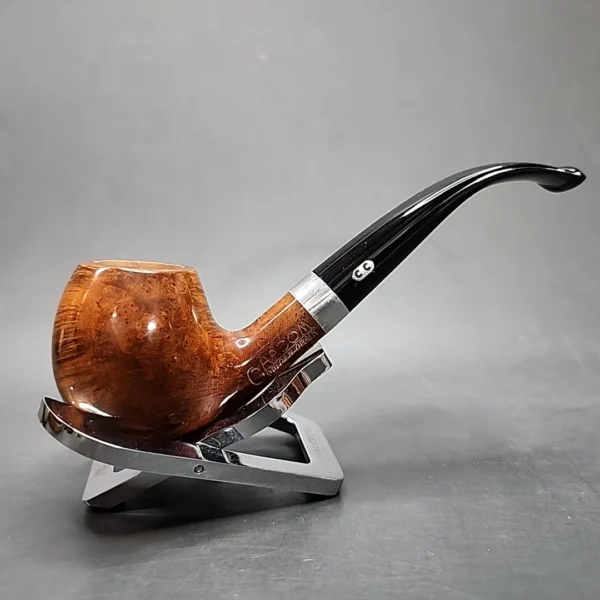 Chacom Golden Grain 184 Smooth Bent Apple Estate Briar Pipe - Image 4