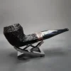 Peterson 2021 Christmas Pipe, Baker Street, Sandblasted Bulldog Estate Briar Pipe, Irish Estates [SOLD OUT] - Image 4