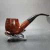 Astleys Smooth Bent Apple Estate Briar Pipe, English Estates - Image 4