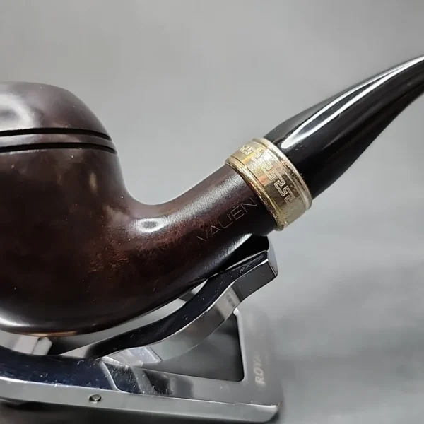 Vauen De Luxe 08 Bent Rhodesian Estate Briar Pipe, Unsmoked, 9mm [SOLD OUT] - Image 4