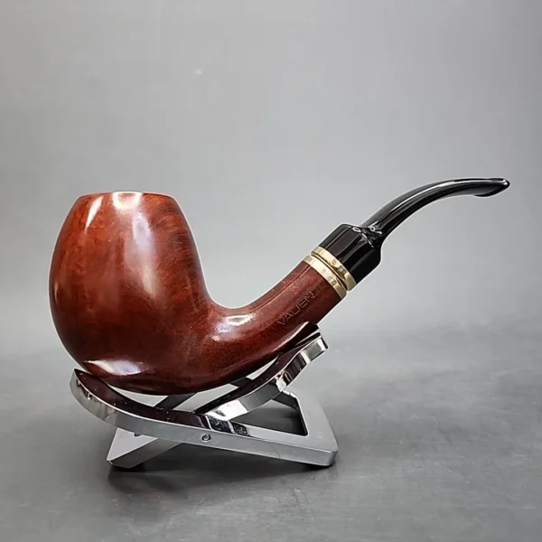Vauen 3773 Smooth Bent Egg Estate Briar Pipe, Unsmoked, 9mm - Image 4
