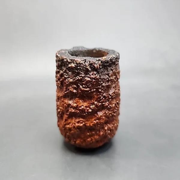 Caminetto Business 118 KS Rusticated Straight Brandy Estate Briar Pipe [SOLD OUT] - Image 4