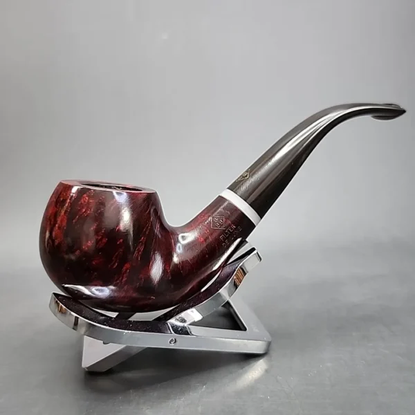 BBB Filter Deluxe D Smooth Bent Apple Estate Briar Pipe, Unsmoked, 6mm [SOLD OUT] - Image 4