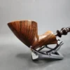 Ben Wade Golden Walnut Smooth Freehand Estate Briar Pipe, Danish Estates - Image 4