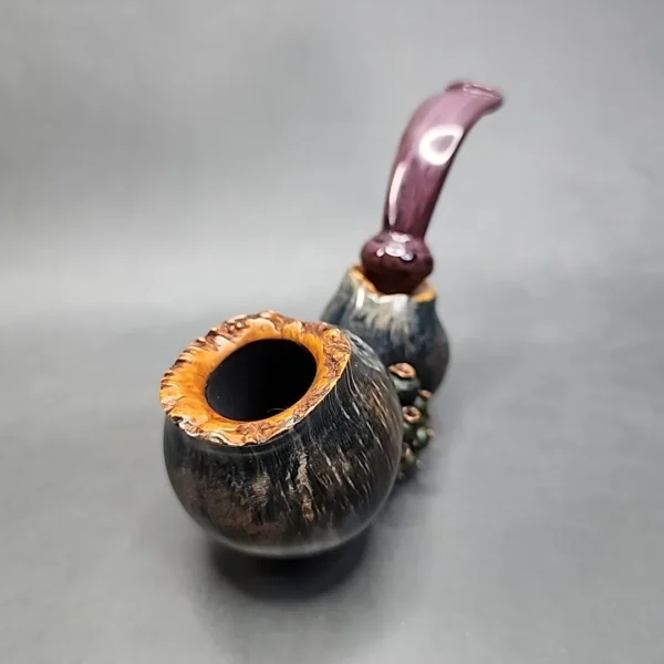 Moonlight Pipes Barnacle Handmade Briar Pipe, New [SOLD OUT] - Image 4