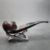 Astleys of London Rusticated Bent Bulldog Estate Briar Pipe - Image 4