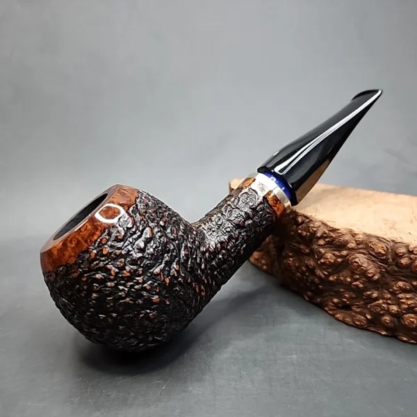 Vauen McRooty 412 Rusticated Straight Apple Estate Briar Pipe, Unsmoked, 9mm [SOLD OUT] - Image 4