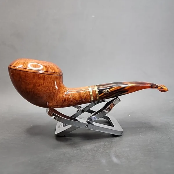 Chacom Corona 426 Smooth Bent Rhodesian Estate Briar Pipe Unsmoked [SOLD OUT] - Image 4