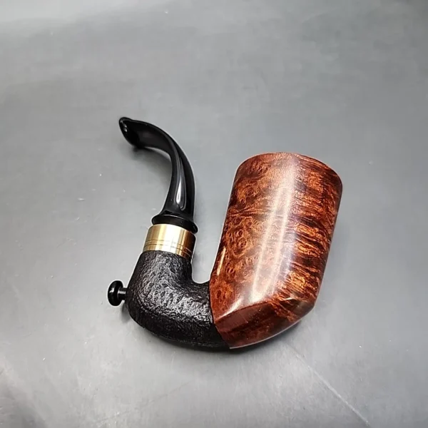 Moonlight Pipes Handmade Oom Paul Briar Pipe, New [SOLD OUT] - Image 4