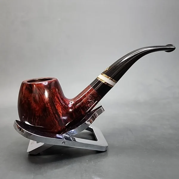 BBB Fiesta 317 Smooth Bent Apple Estate Briar Pipe Unsmoked [SOLD OUT] - Image 4