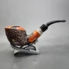 Vauen by Barontini 55 Rusticated Bent Dublin Estate Briar Pipe, Unsmoked, 9mm [SOLD OUT] - Image 4