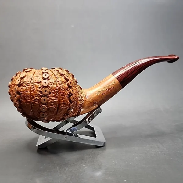 Northern Briars Sea Urchin Group 5 Estate Briar Pipe, English Estates, 9mm [SOLD OUT] - Image 4