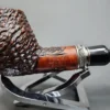 Vauen by Barontini 512 Rusticated Straight Brandy Estate Briar Pipe, Unsmoked, 9mm - Image 5