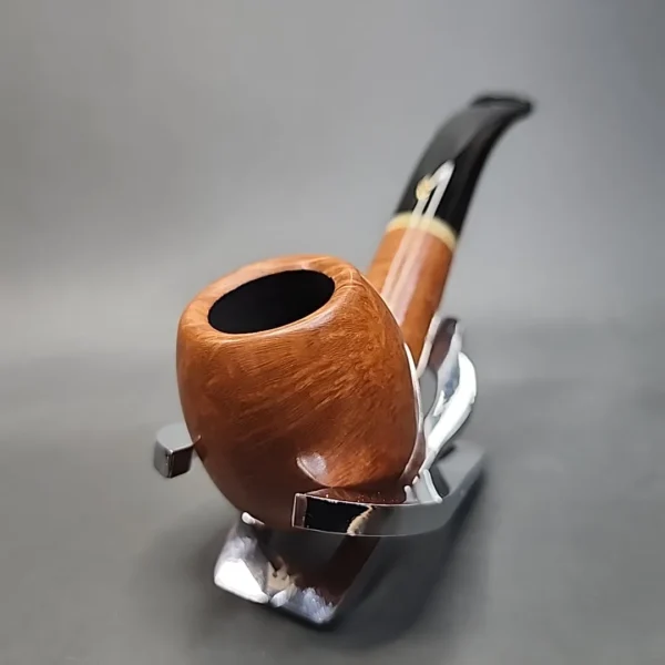 Savinelli Mattone 626 Smooth Bent Apple Estate Briar Pipe, 6mm, Unsmoked - Image 5