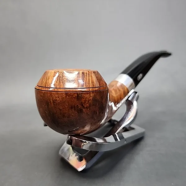 Chacom Golden Grain 271 Smooth Bent Rhodesian Estate Briar Pipe, Unsmoked [SOLD OUT] - Image 5