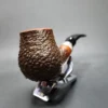 Vauen by Barontini 510 Rusticated Vase Estate Briar Pipe Unsmoked, 9mm - Image 5