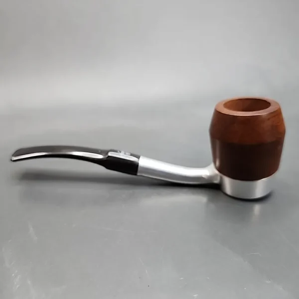 BBB Peacemaker 4 Metal and Briar Estate Briar Pipe, Unsmoked [SOLD OUT] - Image 5