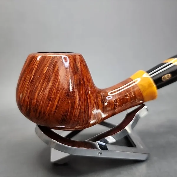 Chacom Richmond 410 Smooth Bent Brandy Estate Briar Pipe, Unsmoked [SOLD OUT] - Image 5