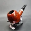 Vauen by Barontini 414 Partially Rusticated Straight Apple Estate Briar Pipe, Unsmoked 9mm [SOLD OUT] - Image 5