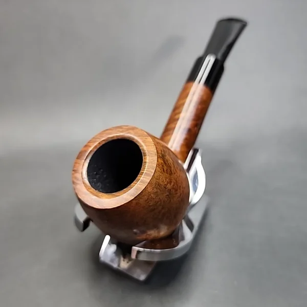 Gigi Giant Smooth Bent Apple Estate Briar Pipe, Unsmoked, 9mm [SOLD OUT] - Image 5