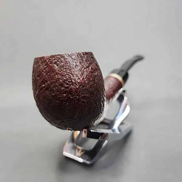 Vauen 5202 Sandblasted Egg Estate Briar Pipe, Unsmoked, 9mm, P-lip style stem [SOLD OUT] - Image 5