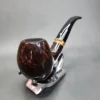 Vauen Stone 04 Smooth Bent Apple Estate Briar Pipe Unsmoked 9mm [SOLD OUT] - Image 5