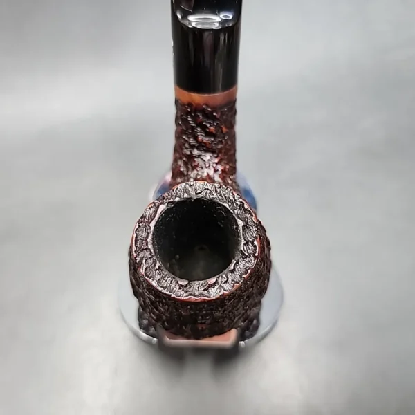 Gigi Unica 778 Rusticated Bent Egg Estate Briar Pipe Unsmoked 9mm - Image 5