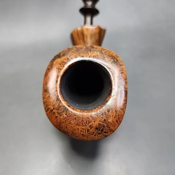 Ben Wade Golden Walnut Smooth Freehand Estate Briar Pipe, Danish Estates - Image 5