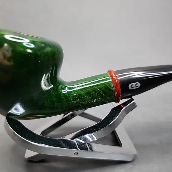Chacom Trekking Smooth Bent Acorn Estate Briar Pipe, Unsmoked, 3 & 9mm [SOLD OUT] - Image 5