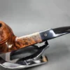 Orlik London 56071 Smooth Bent Bulldog Estate Briar Pipe Unsmoked [SOLD OUT] - Image 5