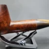Gigi Elegance Chubby Straight Billiard Estate Briar Pipe Unsmoked 9mm, Horn Stem [SOLD OUT] - Image 5