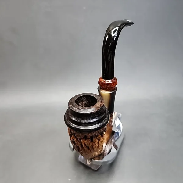 Mutcat Pipes Calabash Handmade Pipe, New - Image 5