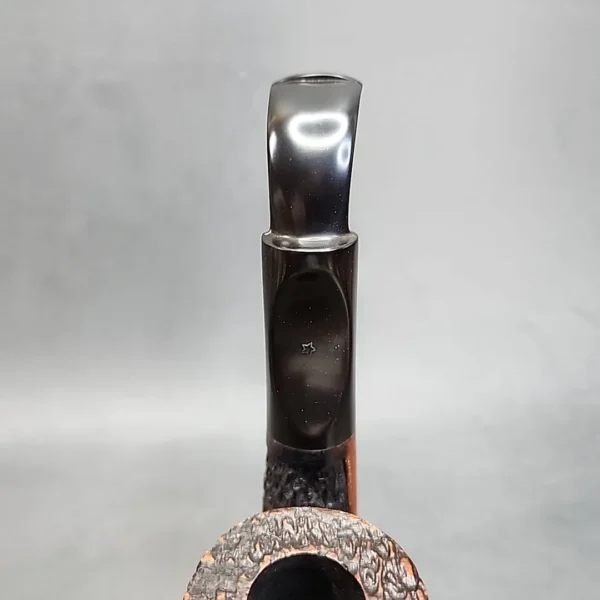Mauro Armellini Handmade Rusticated Oom Paul Estate Briar Pipe, Unsmoked [SOLD OUT] - Image 6
