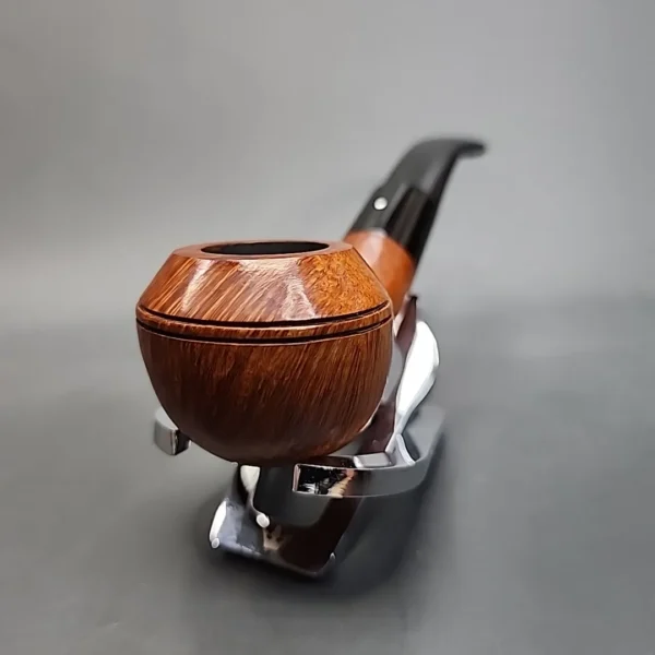1980 Dunhill Root Briar 42083 Smooth Bent Rhodesian Estate Briar Pipe [SOLD OUT] - Image 6