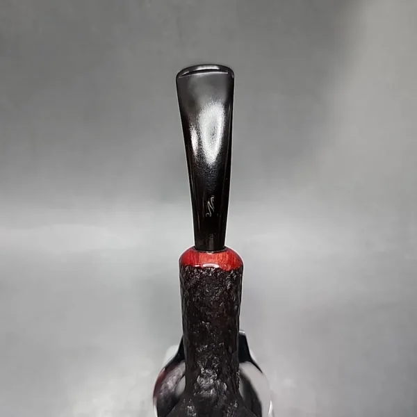 Nording 1997 Hunting Pipe Sandblasted Bent Brandy Estate Briar Pipe, Unsmoked [SOLD OUT] - Image 6