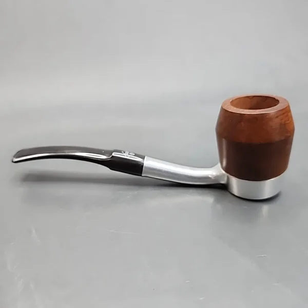 BBB Peacemaker 4 Metal and Briar Estate Briar Pipe, Unsmoked [SOLD OUT] - Image 6