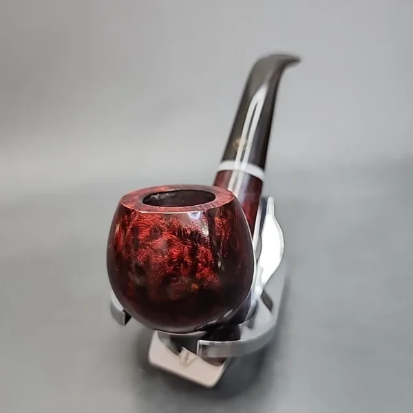 BBB Filter Deluxe D Smooth Bent Apple Estate Briar Pipe, Unsmoked, 6mm [SOLD OUT] - Image 6