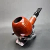 Vauen by Barontini 414 Partially Rusticated Straight Apple Estate Briar Pipe, Unsmoked 9mm [SOLD OUT] - Image 6