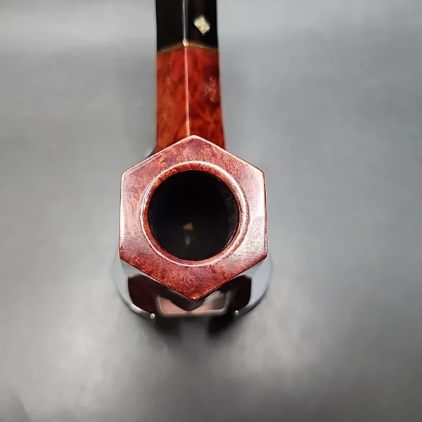 BBB Facet De Luxe 11 Paneled Brandy Estate Briar Pipe Unsmoked [SOLD OUT] - Image 6