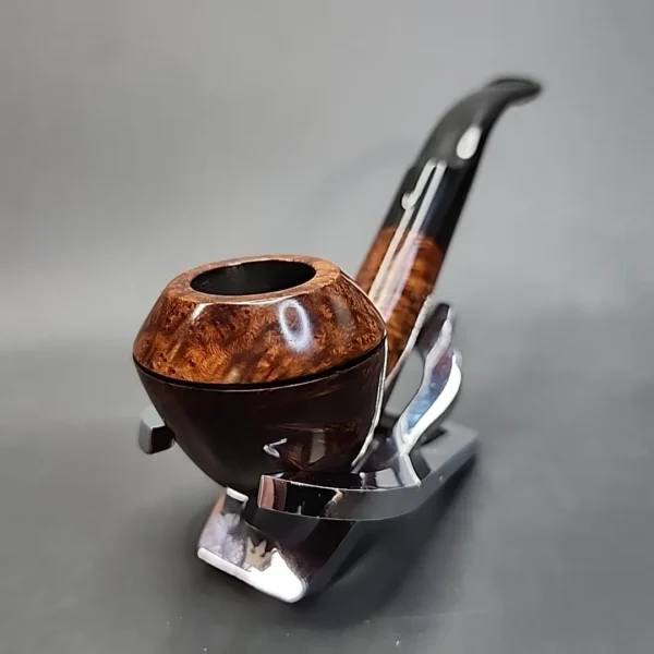 Astleys of London Smooth Bent Rhodesian Estate Briar Pipe, English Estates [SOLD OUT] - Image 6