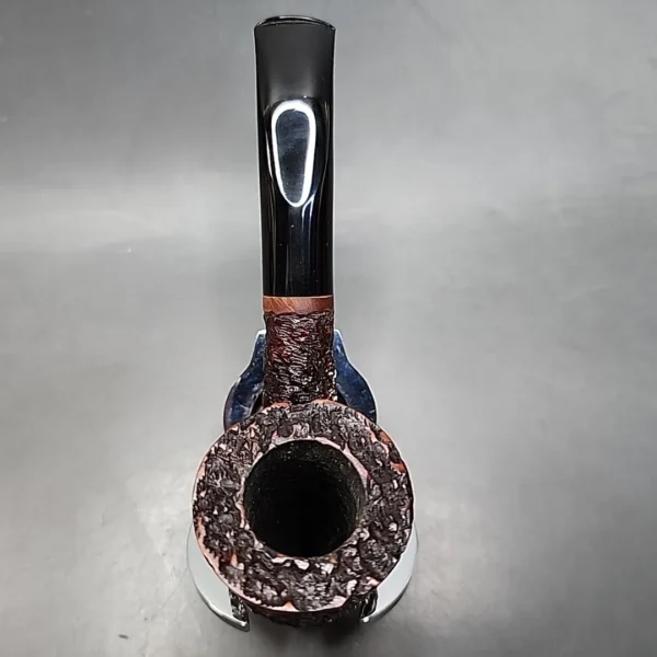Gigi Unica 785 Rusticated Bent Dublin Estate Briar Pipe Unsmoked 9mm - Image 6