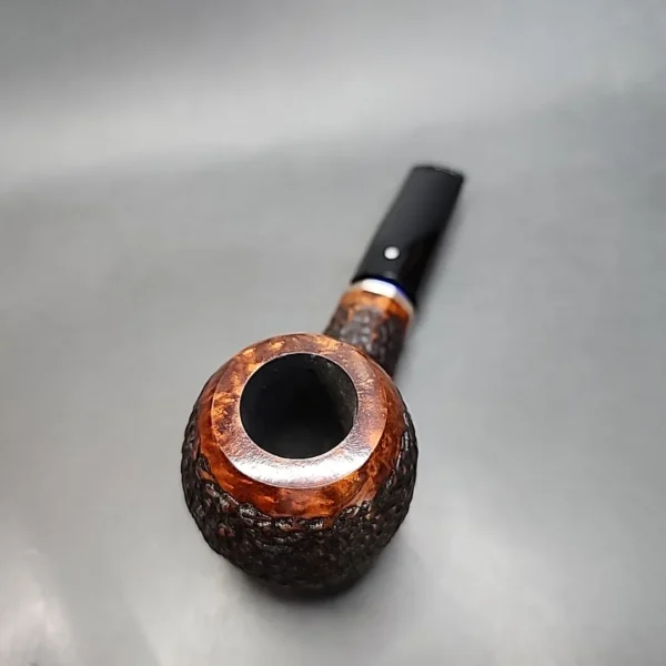 Vauen McRooty 412 Rusticated Straight Apple Estate Briar Pipe, Unsmoked, 9mm [SOLD OUT] - Image 6