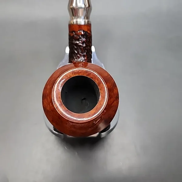 Vauen Select 302 Rusticated Bent Rhodesian Estate Briar Pipe, Unsmoked 9mm [SOLD OUT] - Image 6