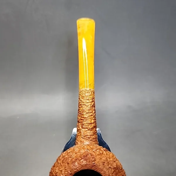 Pipe Tristan Rusticated Prince Handmade Briar Pipe, New [SOLD OUT] - Image 6